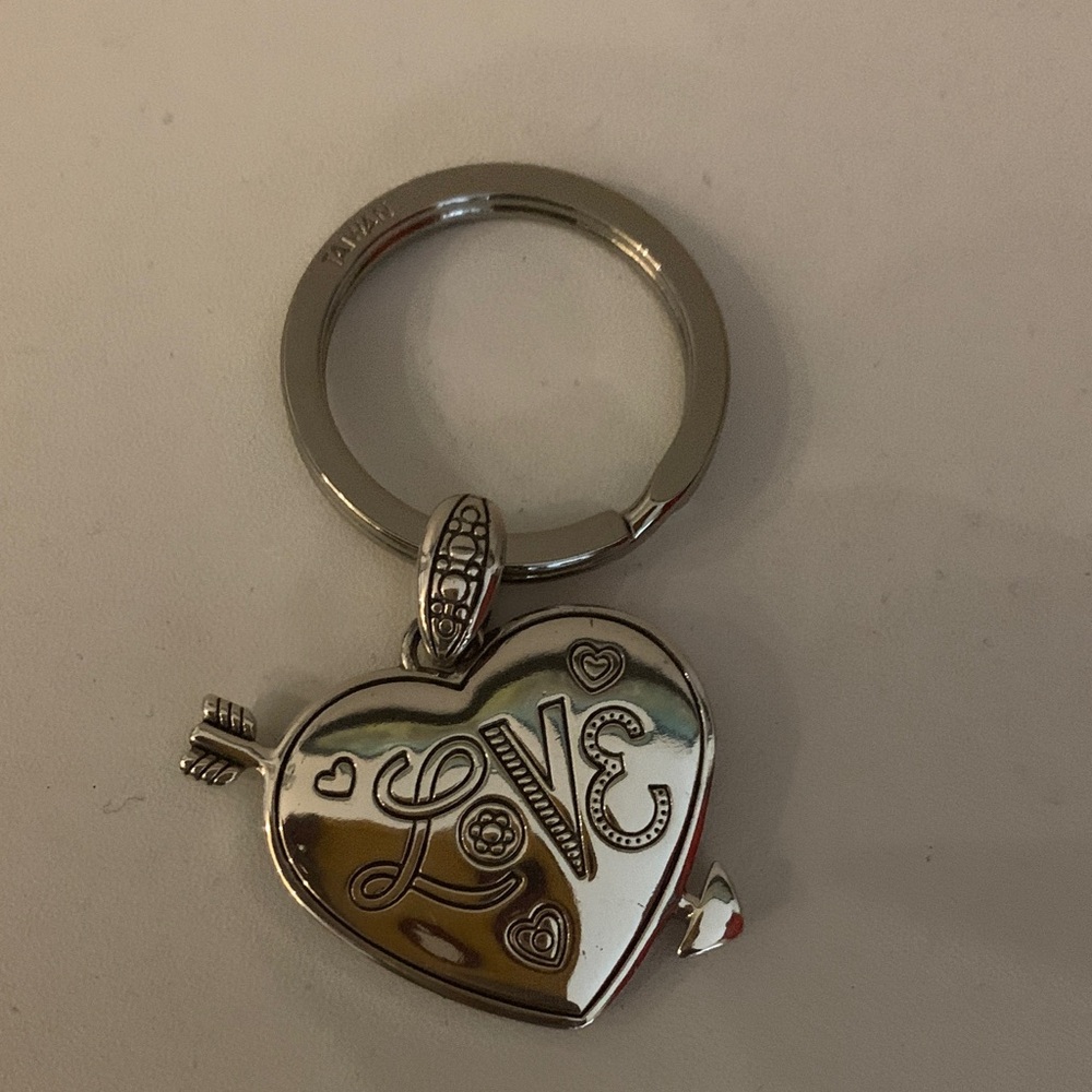 Brighton Red Heart Love Keychain-NWOT - Picture 3 of 5
